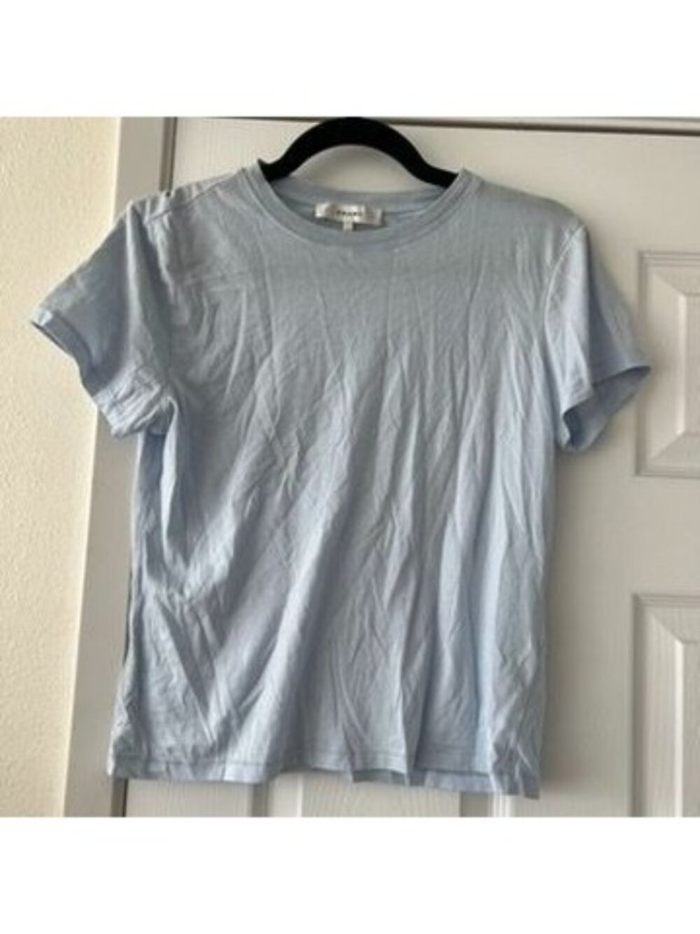 FRAME Denim Women's Cotton Jersey Short Sleeve Tee Shirt Size Medium